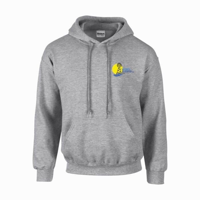 WIMS Gray Hoodie Front
